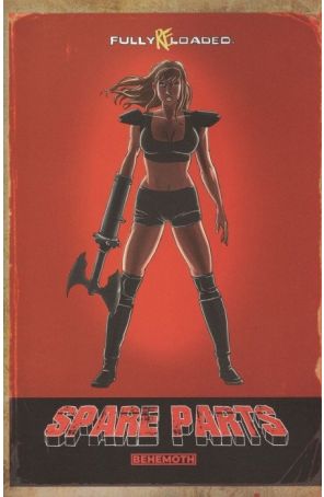 Spare Parts 1E published by Behemoth with cover art by Nicolas Brondo