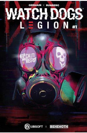 Watch Dogs: Legion 1B published by Behemoth with cover art by Alberto Massaggia