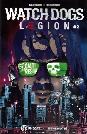 Watch Dogs: Legion 2A published by Behemoth with cover art by Alberto Massaggia