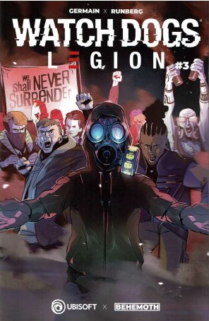 Watch Dogs: Legion 3A published by Behemoth with cover art by Alberto Massaggia