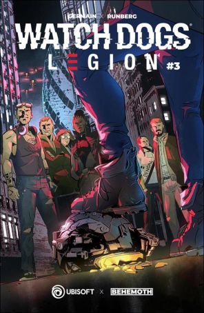 Watch Dogs: Legion 3B published by Behemoth with cover art by Alberto Massaggia