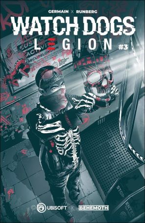Watch Dogs: Legion 3C published by Behemoth with cover art by Alberto Massaggia