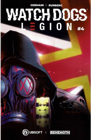 Watch Dogs: Legion 4A published by Behemoth with cover art by Alberto Massaggia