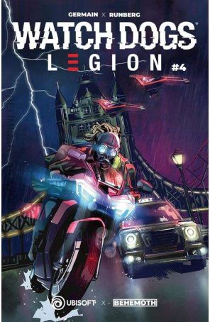 Watch Dogs: Legion 4B published by Behemoth with cover art by Alberto Massaggia