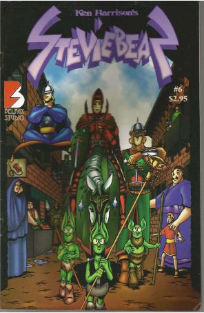 Steviebear 6 published by Belfax Studio with cover art by Ken Harrison
