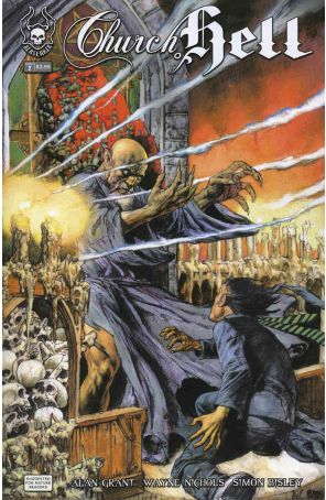 Church of Hell 2 published by Berserker with cover art by Simon Bisley, Glenn Fabry