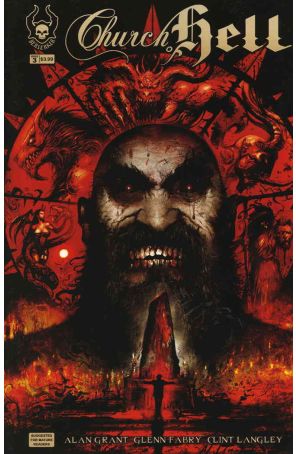 Church of Hell 3 published by Berserker with cover art by Clint Langley, Rich Buckler