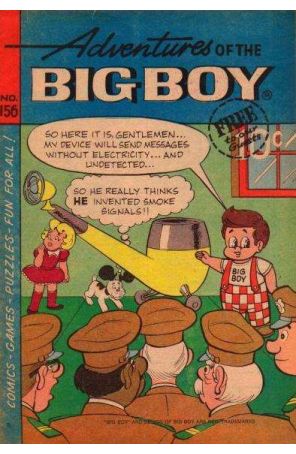 Adventures of the Big Boy 156 published by Big Boy