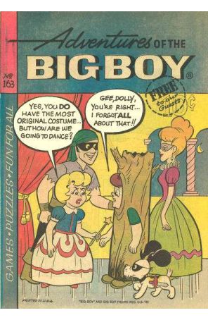 Adventures of the Big Boy 163 published by Big Boy
