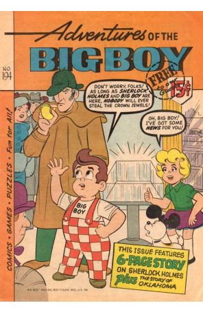 Adventures of the Big Boy 194 published by Big Boy