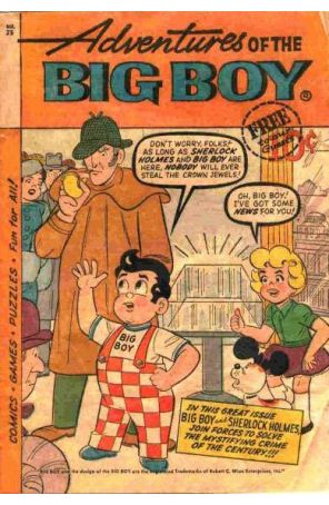 Adventures of the Big Boy 75 published by Big Boy