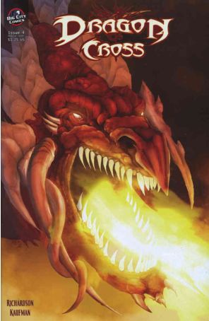 Dragon Cross 4 published by Big City with cover art by Rob Richardson