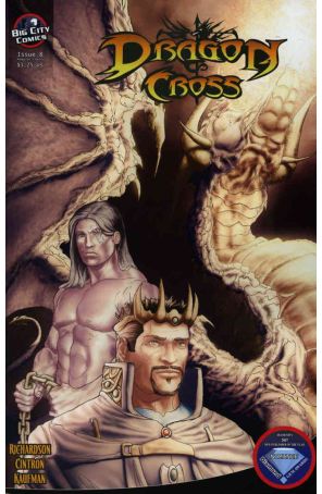 Dragon Cross 8 published by Big City with cover art by Rob Richardson