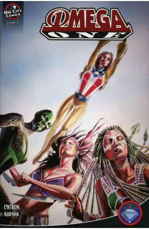 Omega One 3 published by Big City with cover art by Elvin Cintron