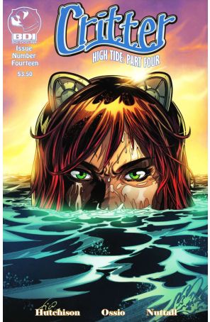 Critter (2nd Series) 14A published by Big Dog Ink with cover art by Fico Ossio