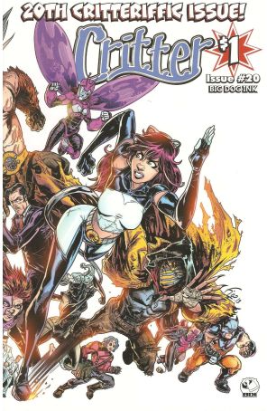 Critter (2nd Series) 20A published by Big Dog Ink with cover art by Fico Ossio