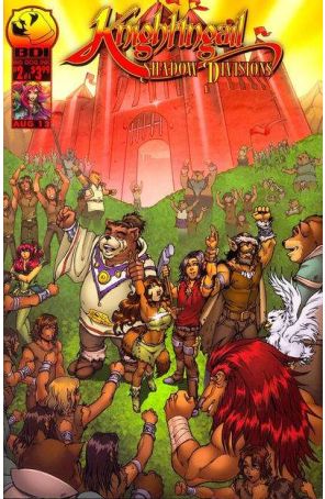 Knightingail: Shadow Divisions 2A published by Big Dog Ink with cover art by Mell Joy San Juan