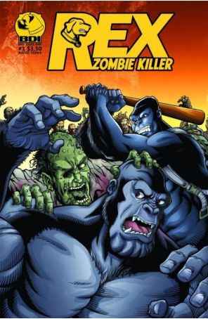 Rex, Zombie Killer (2nd Series) 1 published by Big Dog Ink with cover art by Dafu Yu