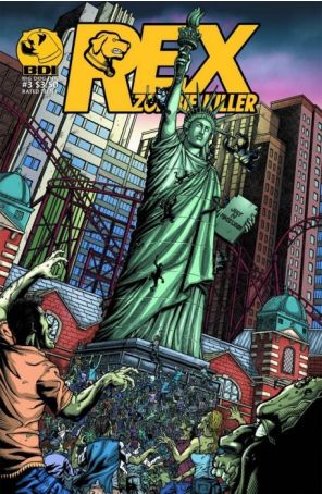 Rex, Zombie Killer (2nd Series) 3 published by Big Dog Ink with cover art by Dafu Yu