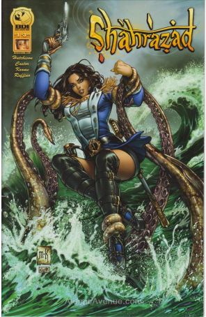 Shahrazad 1A published by Big Dog Ink with cover art by Mike Krome