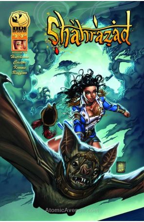 Shahrazad 2A published by Big Dog Ink with cover art by Mike Krome