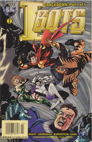 I•Bots (Isaac Asimov's, 2nd Series) 2 (Newsstand) published by Big with cover art by Gil Kane