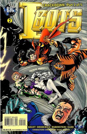 I•Bots (Isaac Asimov's, 2nd Series) 2 published by Big with cover art by Gil Kane