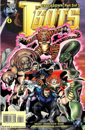 I•Bots (Isaac Asimov's, 2nd Series) 4 published by Big with cover art by Gil Kane