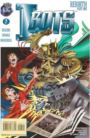 I•Bots (Isaac Asimov's, 2nd Series) 7 published by Big with cover art by Pat Broderick