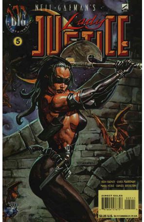 Lady Justice (Neil Gaiman's, Vol. 2) 5 published by Big with cover art by Dan Brereton