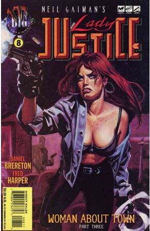 Lady Justice (Neil Gaiman's, Vol. 2) 8 published by Big with cover art by Dan Brereton