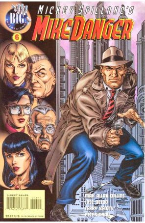 Mike Danger (Mickey Spillane's, Vol. 2) 6 published by Big with cover art by Peter Grau
