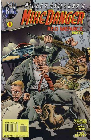 Mike Danger (Mickey Spillane's, Vol. 2) 8 published by Big with cover art by Brad Gorby