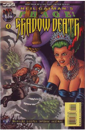 Phage: Shadow Death (Neil Gaiman's) 4 published by Big with cover art by Bryan Talbot