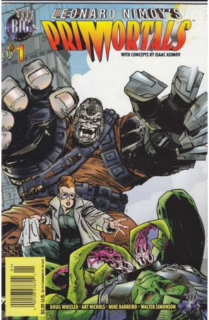 Primortals (Leonard Nimoy's, Vol. 2) 1 (Newsstand) published by Big with cover art by Walt Simonson