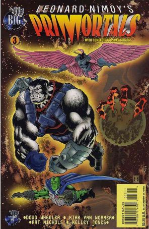 Primortals (Leonard Nimoy's, Vol. 2) 3 published by Big with cover art by Kelley Jones