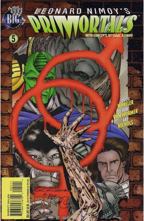Primortals (Leonard Nimoy's, Vol. 2) 5 published by Big with cover art by Kirk Van Wormer