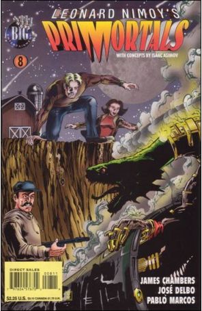 Primortals (Leonard Nimoy's, Vol. 2) 8 published by Big with cover art by Kirk Van Wormer