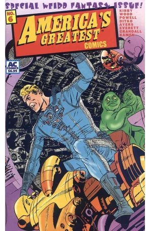 America's Greatest Comics (2nd Series) 6 published by AC with cover art by Wally Wood