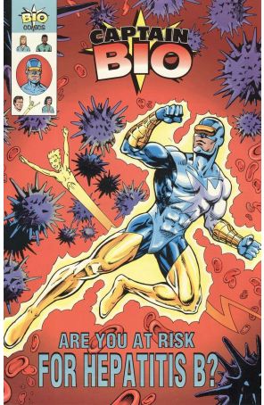 Captain Bio, Are You At Risk for Hepatitis B? 1 published by Bio Comics