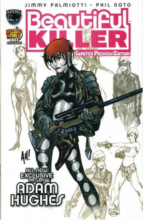 Beautiful Killer Ashcan 1 published by Black Bull with cover art by Adam Hughes