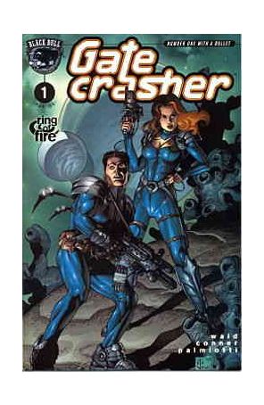 Gatecrasher: Ring of Fire 1A published by Black Bull with cover art by J.G.Jones