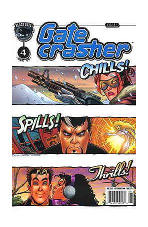 Gatecrasher 4A published by Black Bull with cover art by Amanda Conner
