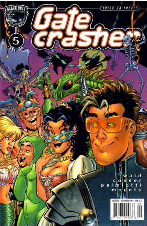 Gatecrasher 5A published by Black Bull with cover art by Amanda Conner