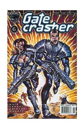 Gatecrasher 6B published by Black Bull with cover art by Mark Texeira