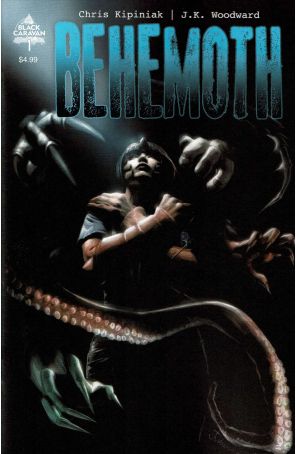 Behemoth 1 published by Black Caravan with cover art by J. K. Woodward