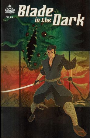 Blade In the Dark 1 published by Black Caravan with cover art by Rich Woodall