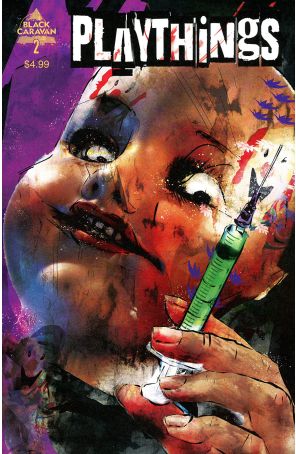 Playthings 2 published by Black Caravan with cover art by Jon Clark