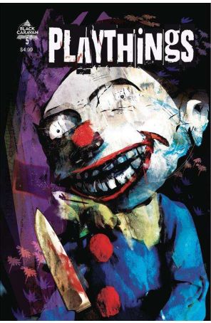 Playthings 5 published by Black Caravan with cover art by Jon Clark