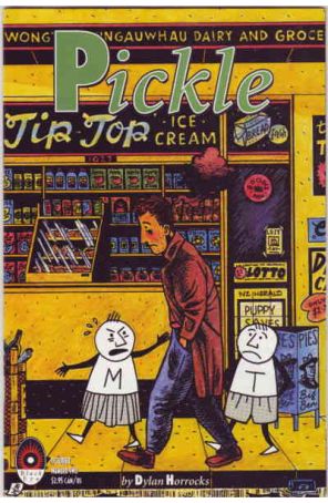 Pickle 2 published by Black Eye with cover art by Dylan Horrocks